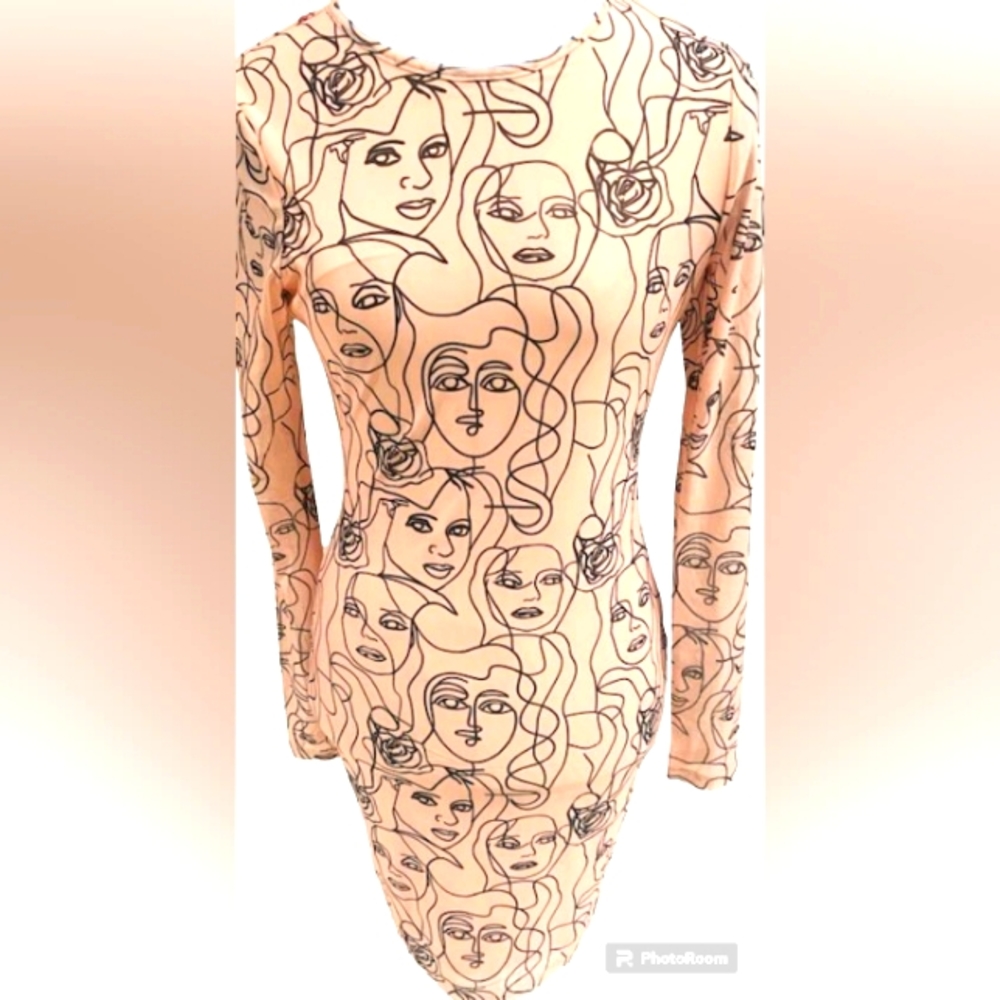 REMEMBER MY FACE-SHEIN DRESS